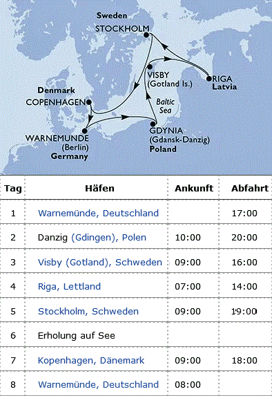 MSC Magnifica vom 05.07.2026 bis 12.07.2026, MSC Magnifica - Ostsee ab Warnem&uuml;nde