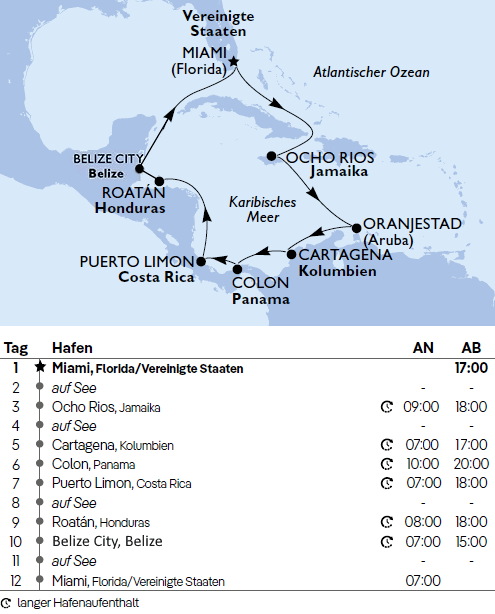 MSC Poesia - Karibik ab Miami im Winter 2026/2027