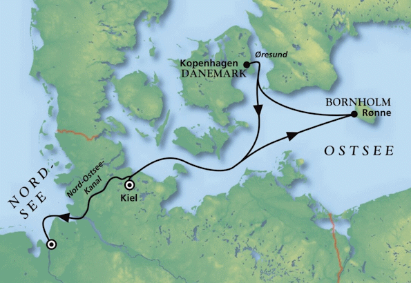 Schnupper-Cruise 2, Kreuzfahrt MS Amadea 19.08.2027 - 23.08.2027