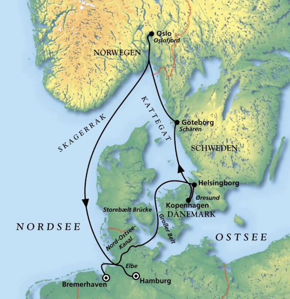 MS Amera - Beethoven-Festival zur Sommersonnenwende, Kreuzfahrt MS Amera 21.06.2027 bis 29.06.2027