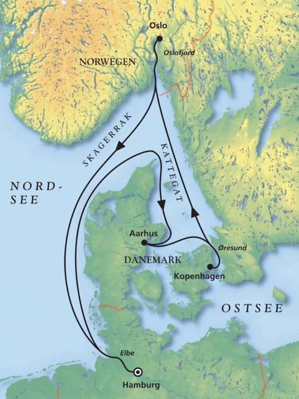 Advent, Advent - Kurzurlaub S&uuml;dskandinavien, Kreuzfahrt MS Artania 16.12.2027 bis 23.12.2027