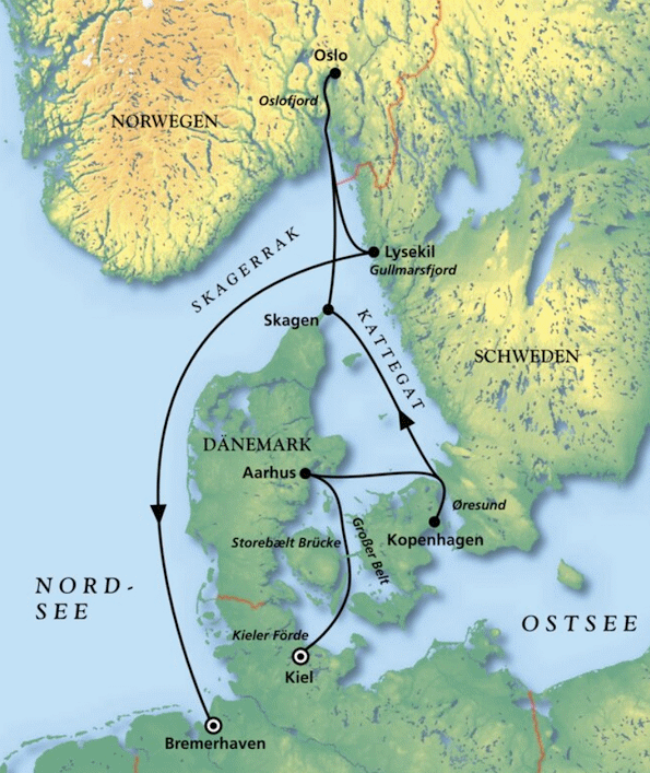 H&Ouml;HNER CIRCUS CRUISE - Die Event-Kultreise 2027, Kreuzfahrt MS Artania 28.06.2027 bis 05.07.2027