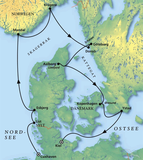 Reise 100 - Das Jubiläum der MS Deutschland, MS Deutschland 19.06.2026 bis 29.06.2026