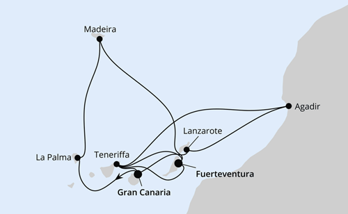 Kanaren, Madeira & Marokko, AIDAmar am 28.02.2027