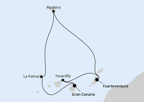 Kanarische Inselwelt & Madeira, AIDAmar am 26.02.2027