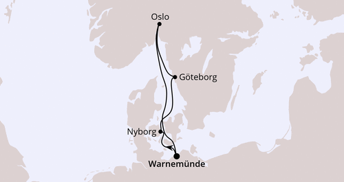 AIDAmar - Kurzreise nach Skandinavien, AIDAmar am 03.07.2026 & 14.09.2026