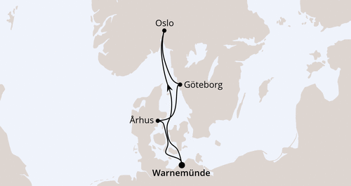 AIDAmar - Kurzreise nach Skandinavien, AIDAmar am 11.06.2026
