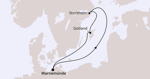 AIDAmar - Kurzreise nach Stockholm & Gotland, AIDAmar vom 07.10.2026 bis 11.10.2026