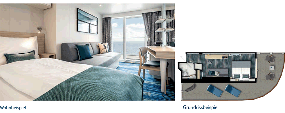 Mein Schiff 1 Premium Verandakabine