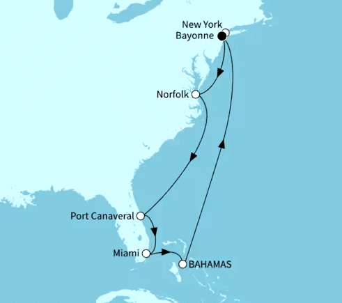 Mein Schiff 1 vom 19.10.2027 bis 29.10.2027, TUI Cruises - Florida und Bahamas