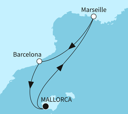 Schallwellen 80s Classic Rock, Mein Schiff 1 vom 03.05.2026 bis 08.05.2026