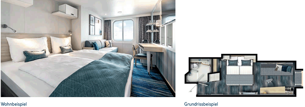 Mein Schiff 2 Au&szlig;enkabine