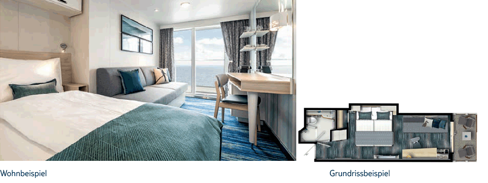 Mein Schiff 2 Balkonkabine