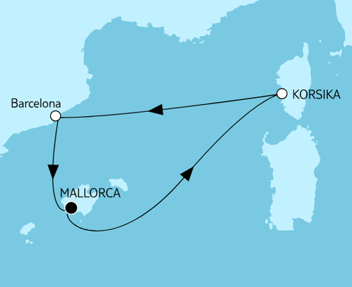 Millenium Cruise 2026, Mein Schiff 4 vom 06.05.2026 bis 10.05.2026