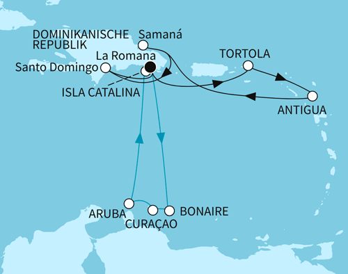 Karibische Inselwelten, Mein Schiff 5 vom 10.03.2027 bis 24.03.2027