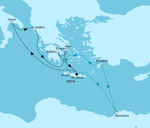 Vielfalt des &ouml;stlichen Mittelmeers, Mein Schiff 5 vom 18.09.2026 bis 02.10.2026