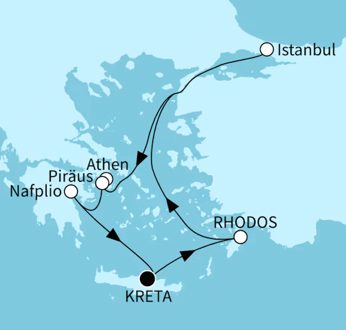 Vielfalt des &ouml;stlichen Mittelmeers - 7 Tage, Mein Schiff 5 vom 11.06.2027 bis 18.06.2027