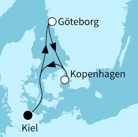 Kurzreise in den Norden - 11 Tage, Mein Schiff 6 vom 09.09.2027 bis 12.09.2027