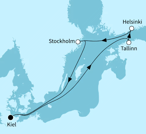 Metropolen der Ostsee - 7 Tage, Mein Schiff 6 vom 26.09.2027 bis 03.10.2027