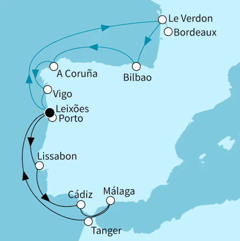 Sommerzeit an der Westk&uuml;ste, Mein Schiff 6 vom 15.07.2027 bis 29.07.2027