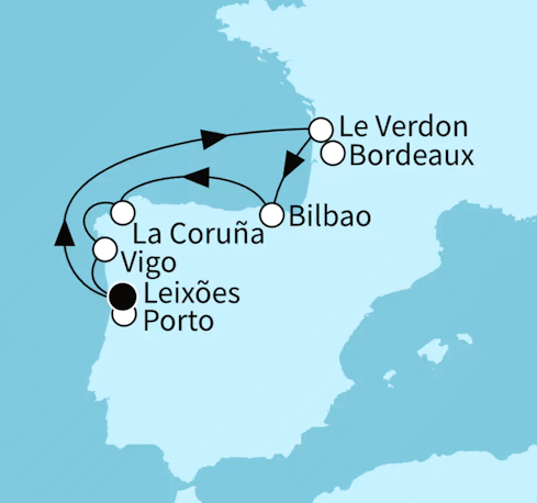 Sommerzeit an der Westk&uuml;ste f&uuml;r 7 N&auml;chte mit Mein Schiff 6 im Sommer 2027