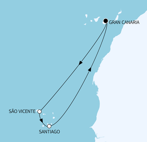 Kanaren mit Kapverdischen Inseln - 1 Woche, Mein Schiff 7 am 01.12.2025, 02.02.2026 und 23.03.2026