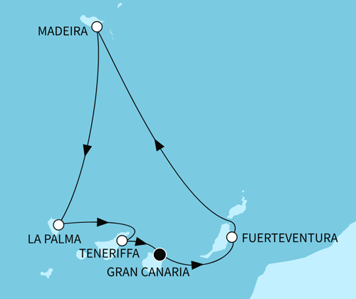 Kanaren mit Madeira, Mein Schiff 7 vom 10.12.2026 bis 17.12.2026