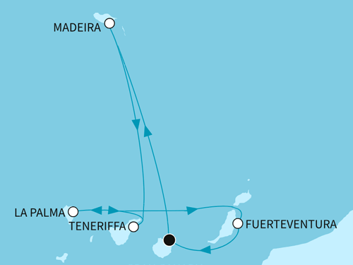 Kanaren mit Madeira, Mein Schiff 7 vom 18.03.2027 bis 25.03.2027