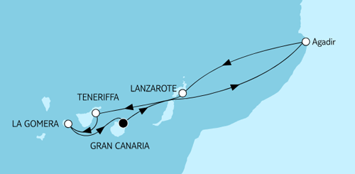Kanaren mit Marokko, Mein Schiff 7 vom 18.02.2027 bis 25.02.2027