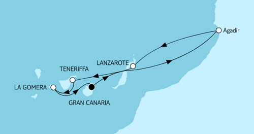 Kanaren mit Marokko, Mein Schiff 7 vom 12.11.2026 bis 19.11.2026