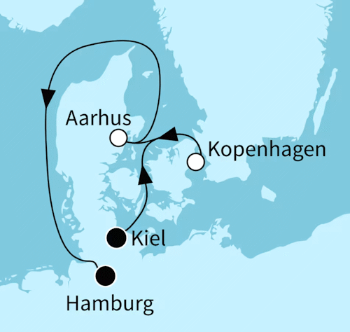 Kurze Auszeit in D&auml;nemark, Mein Schiff 7 vom 27.10.2027 bis 31.10.2027