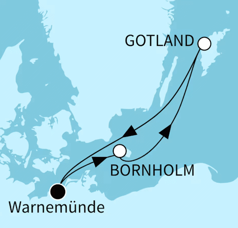 Kurzreise Skandinavische Inseln, Mein Schiff 7 vom 14.05.2027 bis 18.05.2027